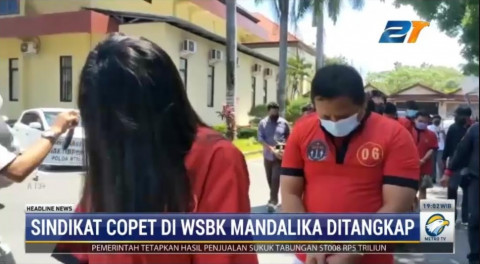 Beraksi di WSBK Mandalika, Komplotan Pencopet dari Jakarta Ditangkap