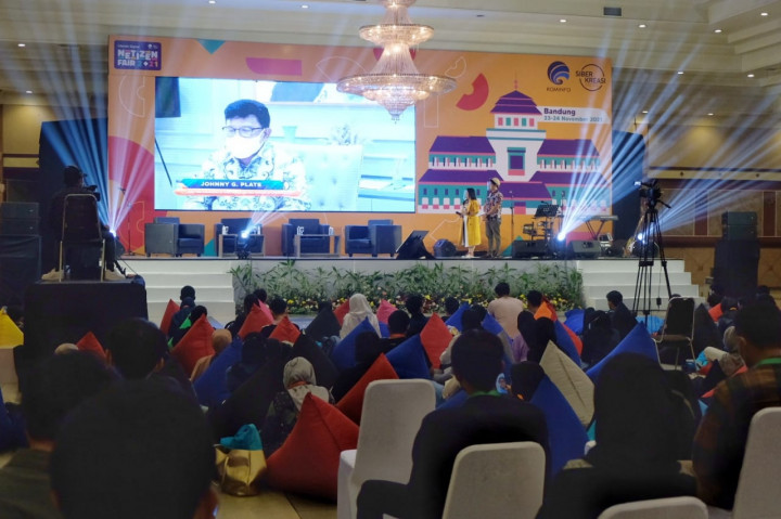Literasi Digital Netizen Fair 2021, Menkominfo Ajak Warga Cakap Digital