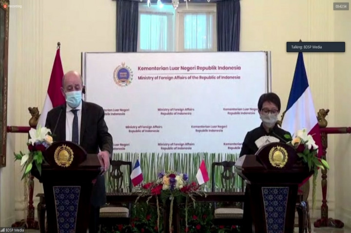 Indonesia, France Agree to Strengthen Maritime Cooperation