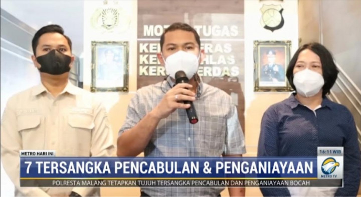 6 dari 7 Tersangka Penganiayaan dan Pencabulan Anak di Malang Ditahan