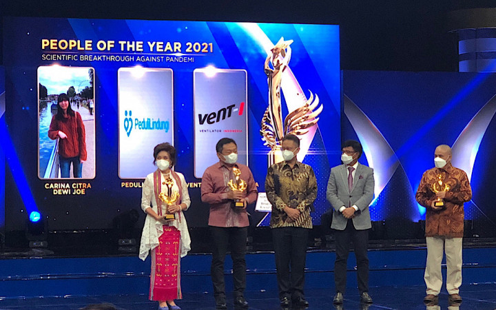 Daftar Peraih Anugerah <i>People of The Year</i> 2021 Metro TV