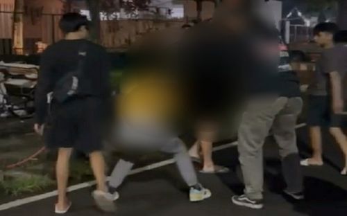 Viral, Remaja di Malang Dikeroyok