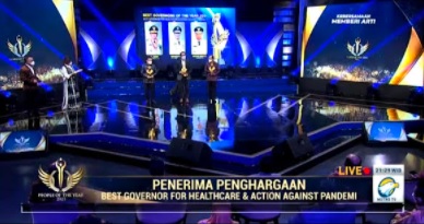 Dua Gubernur Peraih <i>People of The Year</i> Hadiahi Metro TV Pantun