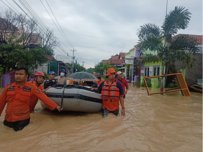12.518 Jiwa di Kabupaten Tegal Terdampak Banjir