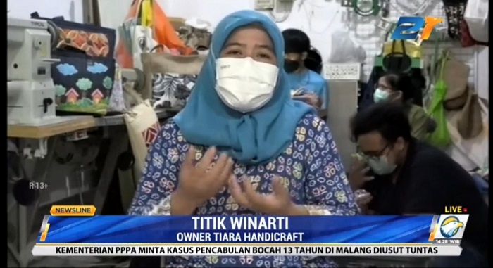 Cara Owner Tiara Handicraft Berdayakan Penyandang Disabilitas