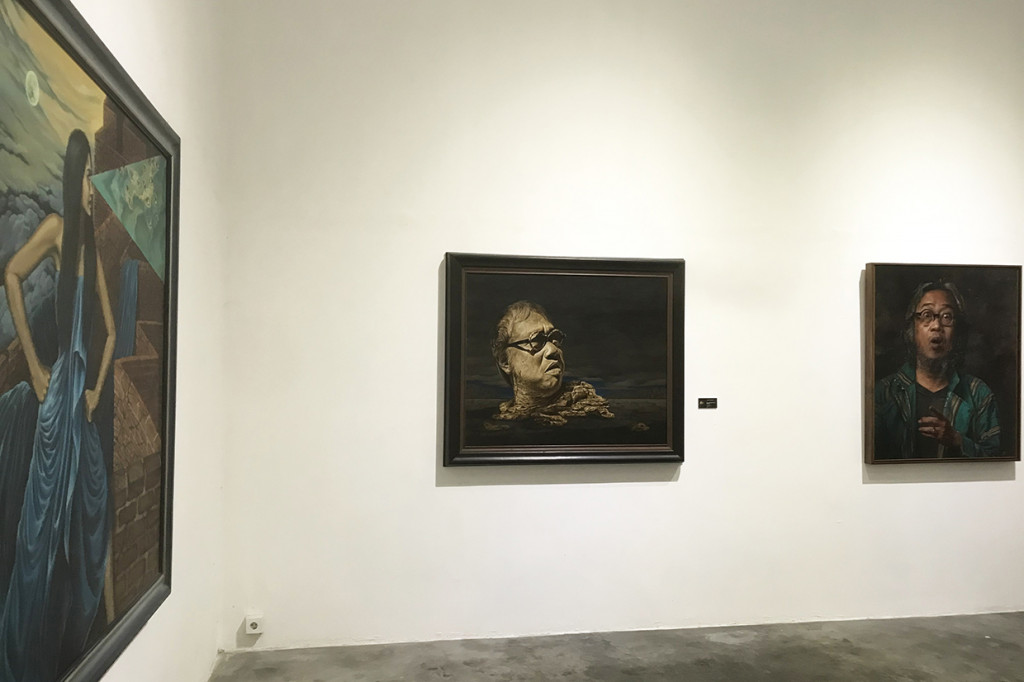 Foto: Pameran Seni Menawar Isyarat untuk 60 Tahun Butet Kartaredjasa