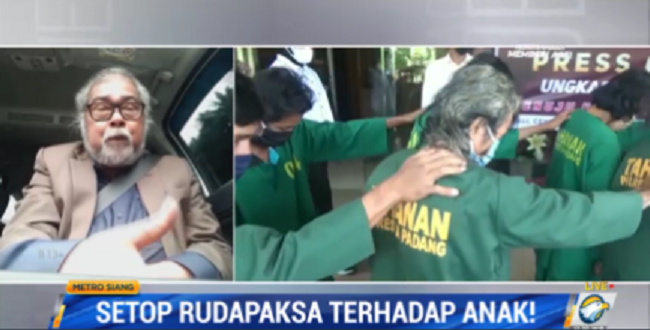 Ketua Komnas Perlindungan Anak Kecam Kasus Perkosaan Bocah di Padang