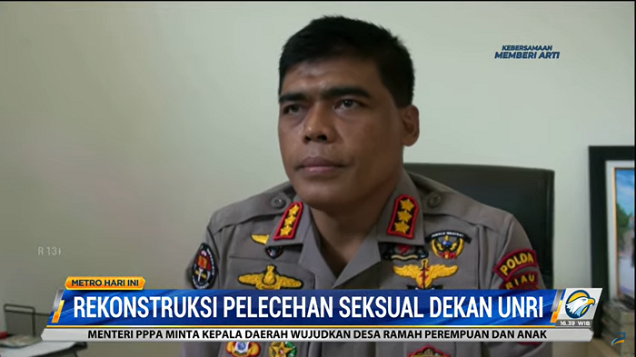 Rekonstruksi Pelecehan Seksual Dekan Unri, Mahasiswa Kecewa Keputusan Rektor
