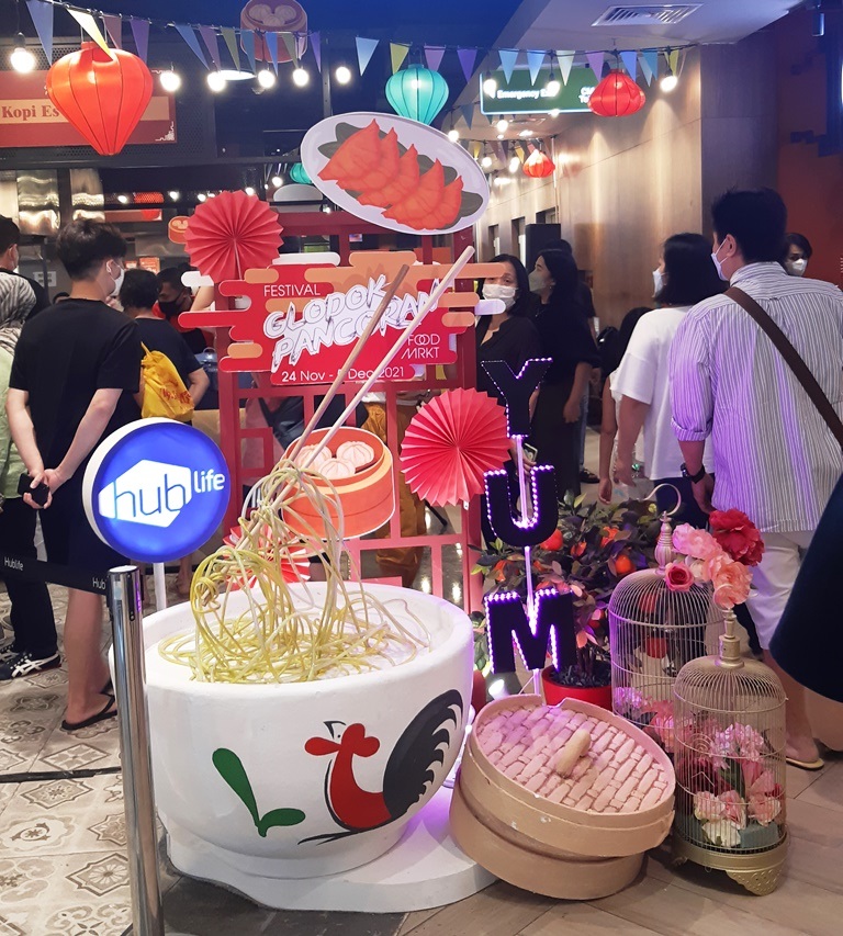 Glodok Pancoran di Food Market Hublife (Foto: A. Firdaus)
