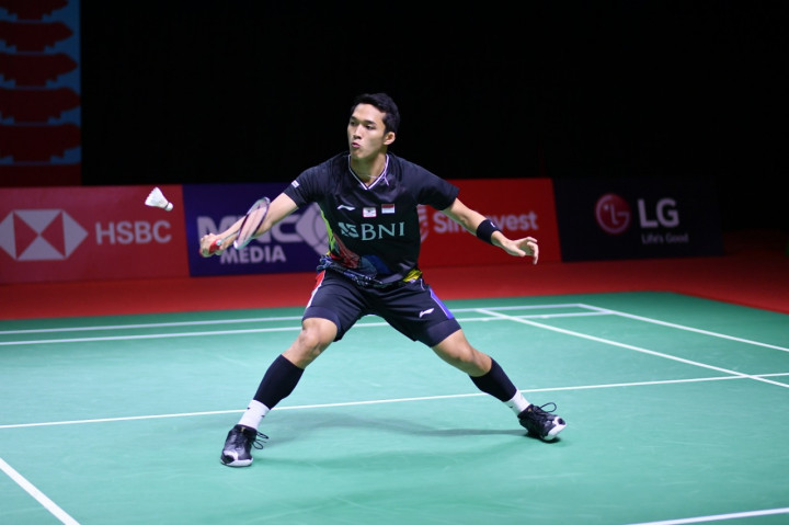 Indonesia Open: Jonatan Christie Ganti Laga Perempat Final dengan Latihan 2 Jam
