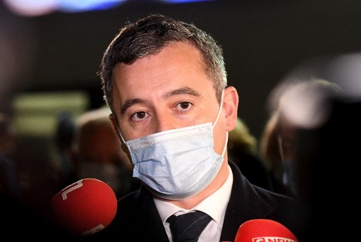 Menteri Dalam Negeri Prancis Gerald Darmanin./AFP