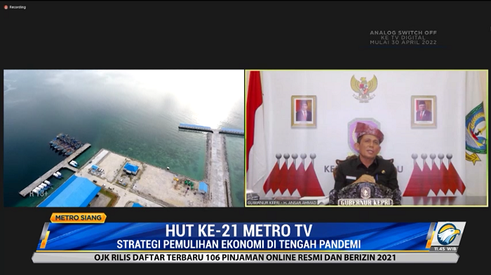 Gubernur Kepri Rencanakan Buat Enam Objek Wisata Kuliner dan Budaya di Tanjung Pinang