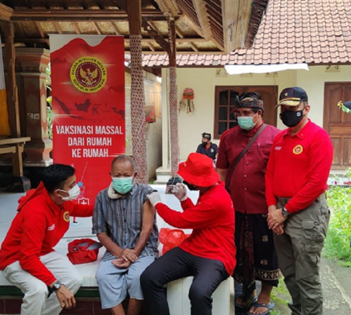 Para Pendatang Jadi Target Vaksinasi BIN Bali