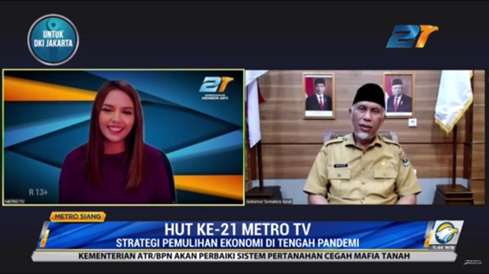 Gubernur Sumbar Tekankan Sektor Pertanian, UMKM, dan Pariwisata Untuk Pemulihan Ekonomi