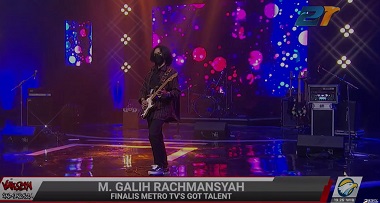 Finalis Metro TV's Got Talent Jago Main Gitar, Slank Takjub