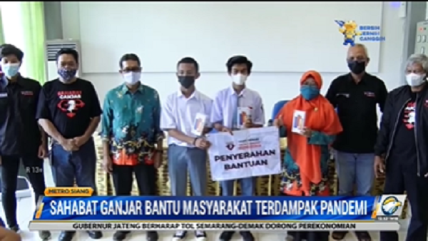 Sahabat Ganjar Akhiri Kegiatan Berbagi di Kalimantan Timur