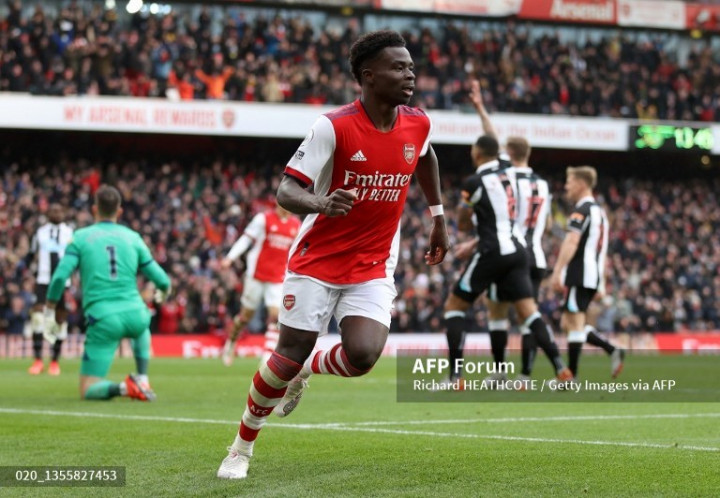 Saka dan Martinelli Bantu Arsenal Bungkam Newcastle