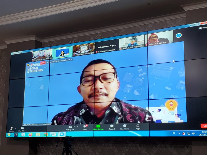 Inovasi Cegah Stunting 2021, Pemkab Banggai Raih Anugrah dari BKKBN