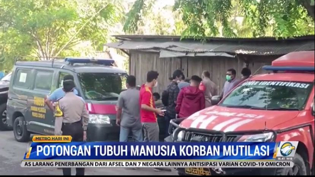 Warga Temukan Potongan Tubuh Manusia di Depan Bengkel di Bekasi