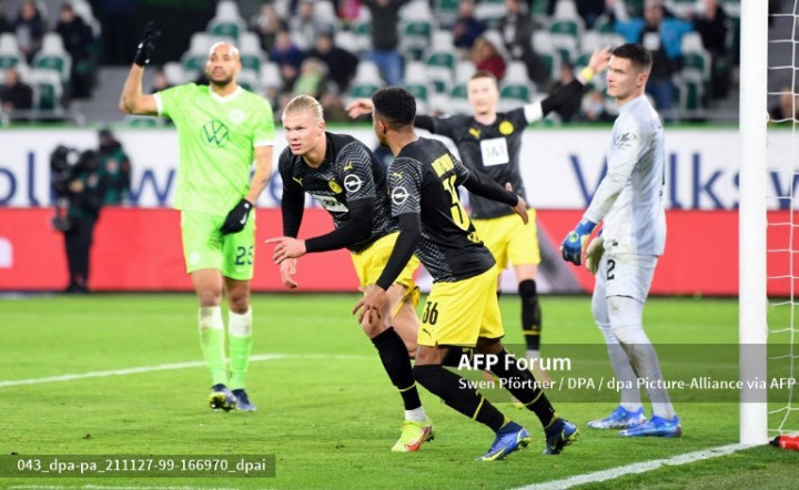 Dortmund Redam Perlawanan Wolfsburg