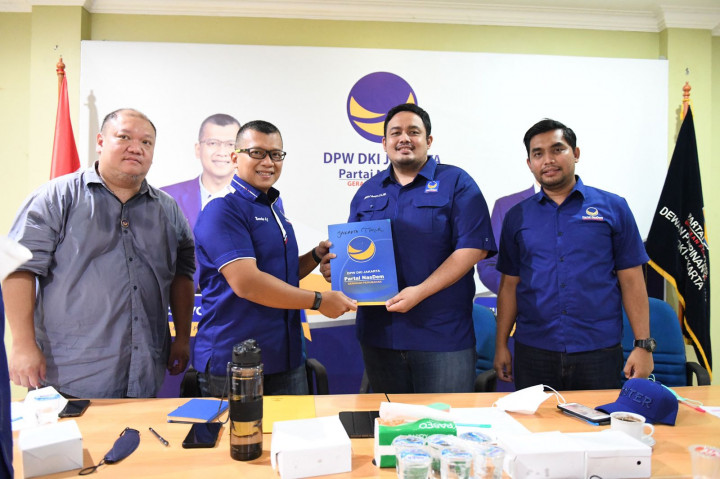 Abdul Canter Sangaji Terpilih Pimpin DPD NasDem Jakarta Timur