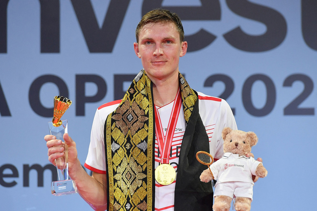 Kalahkan Loh Kean Yew, Viktor Axelsen Juara Indonesia Open 2021