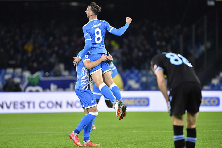 Napoli Vs Lazio: Menang 4-0, II Partenopei Kukuh di Puncak Klasemen