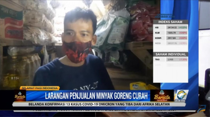 Penjualan Minyak Goreng Curah Dilarang Mulai 1 Januari 2022