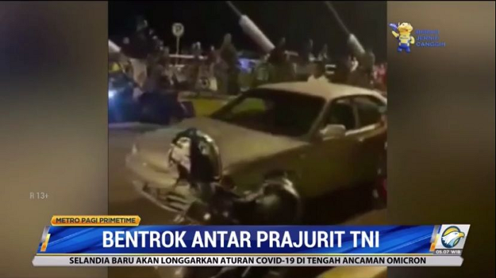 Prajurit TNI AD Terlibat Bentrok dengan TNI AL