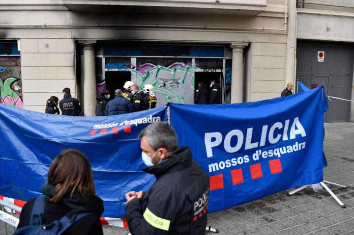 Empat Orang Meninggal Dunia akibat Kebakaran di Barcelona