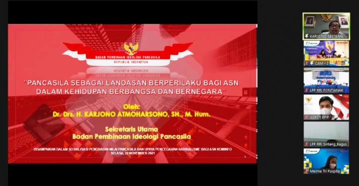 BPIP Ingatkan ASN Terapkan Perilaku Pancasila dalam Kehidupan Sehari-hari