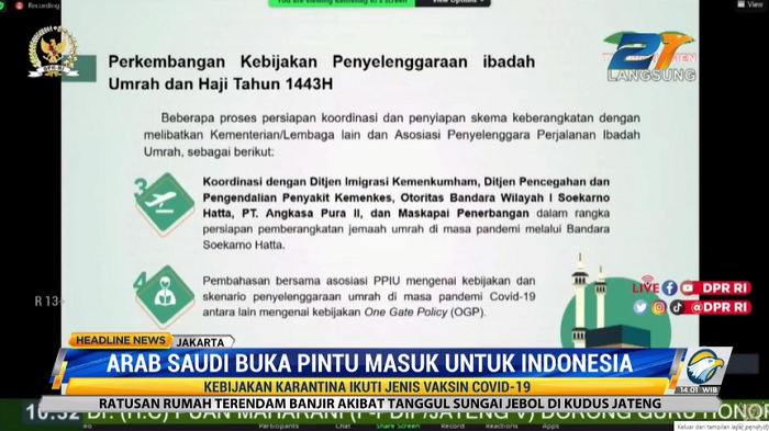 Arab Saudi Buka Pintu Masuk Untuk Indonesia