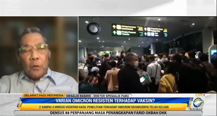 Pesan Dokter Spesialis Paru Menghalau Varian Omicron