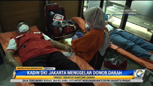 Peringati HUT ke-54, Kadin DKI Gelar Donor Darah