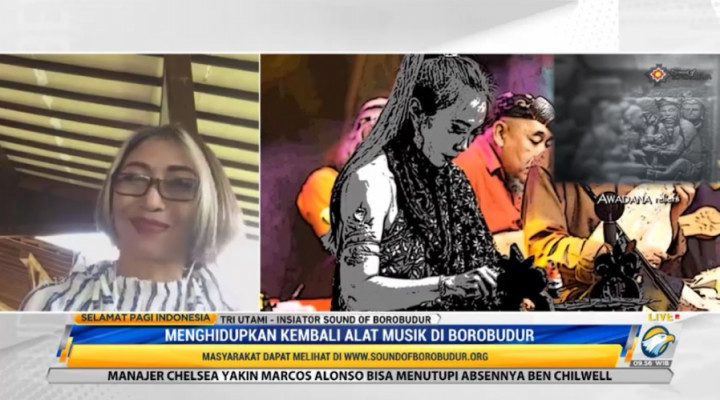 Sound of Borobudur, Mereinterpretasi dan Menghidupkan Kembali Alat Musik di Relief Candi