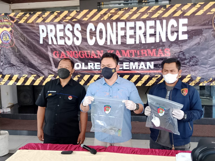 Pelaku Percobaan Pembakaran Anggota Kelompok Suporter PSS Sleman