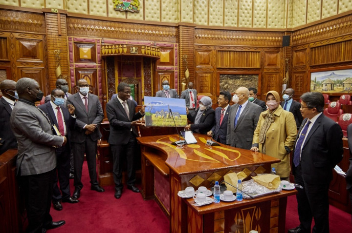 Delegasi DPR RI Diskusikan Pengawasan Keuangan dengan Parlemen Kenya