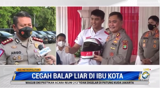 Cegah Balap Liar, Polda Metro Jaya Siapkan Trek Balap di Jakarta