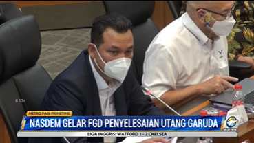 NasDem Gelar FGD Penyelesaian Utang Garuda Indonesia