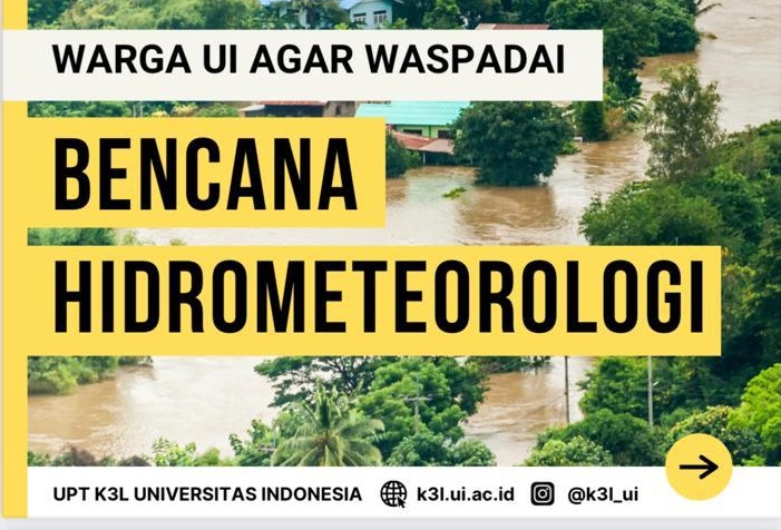 Warga UI Diimbau Waspadai Bencana Hidrometeorologi