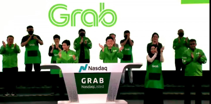 Resmi <i>Listing</i> di Nasdaq, Cek Harga Saham Grab