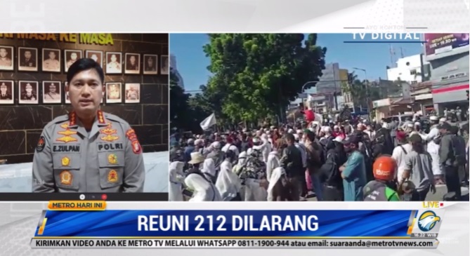 Reuni 212 Dibubarkan, Lalu Lintas Sekitar Istana Langsung Normal