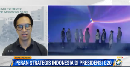 Peneliti CSIS Dorong Pemerintah Berdayakan Masyarakat di Perhelatan G20 di Bali
