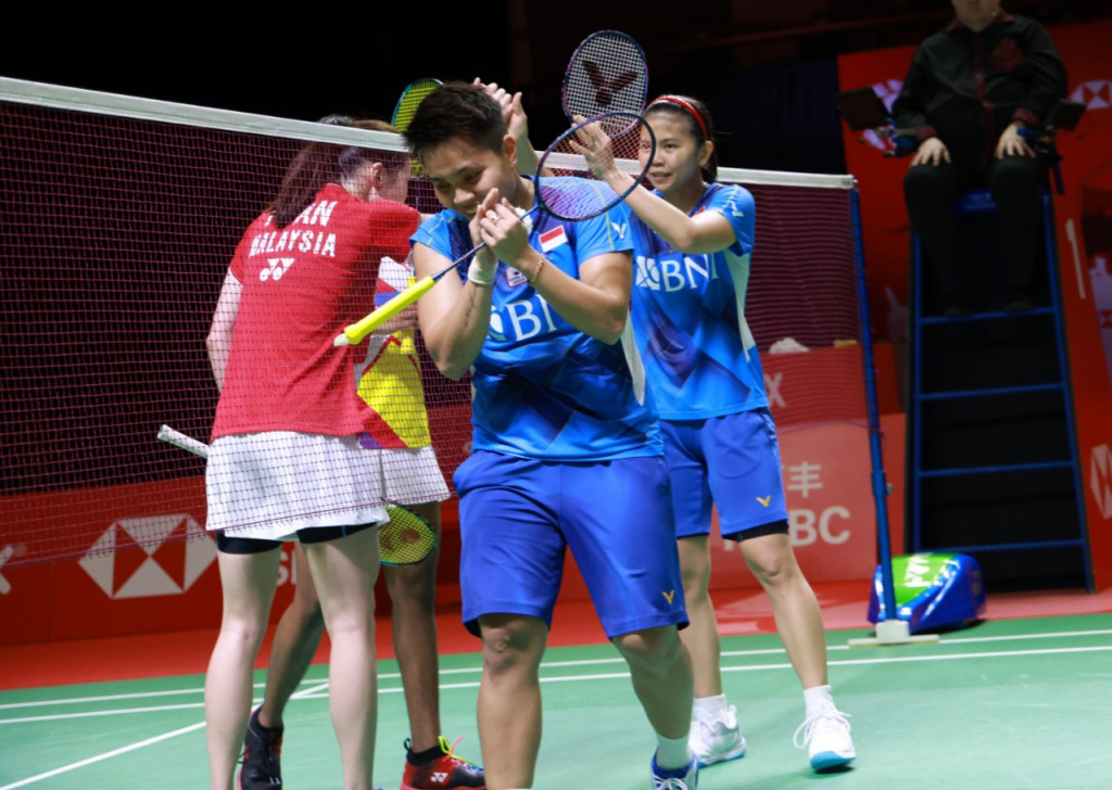 Greysia Polii/Apriyani Rahayu. (Foto: Humas PBSI)