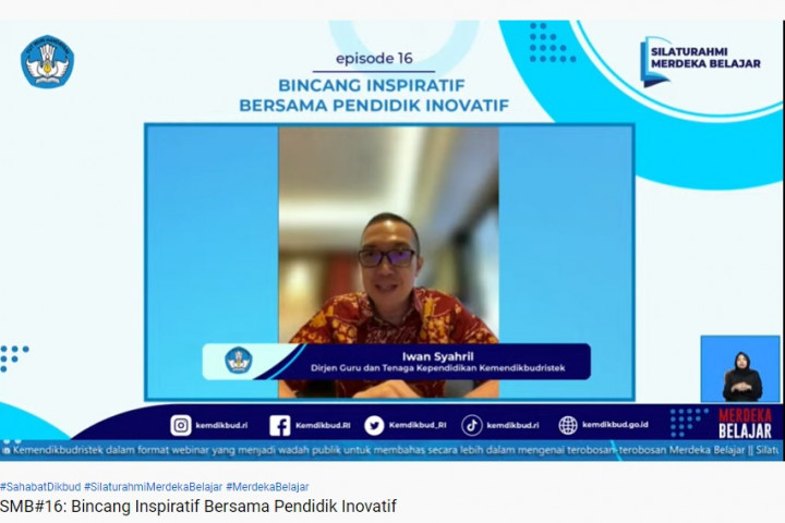 Laman Guru Berbagi Diakses 106 Juta Kali Selama Pandemi