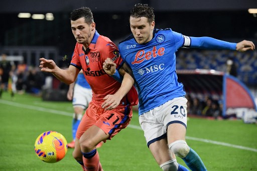 Atalanta Cegah Napoli Kembali ke Puncak Klasemen