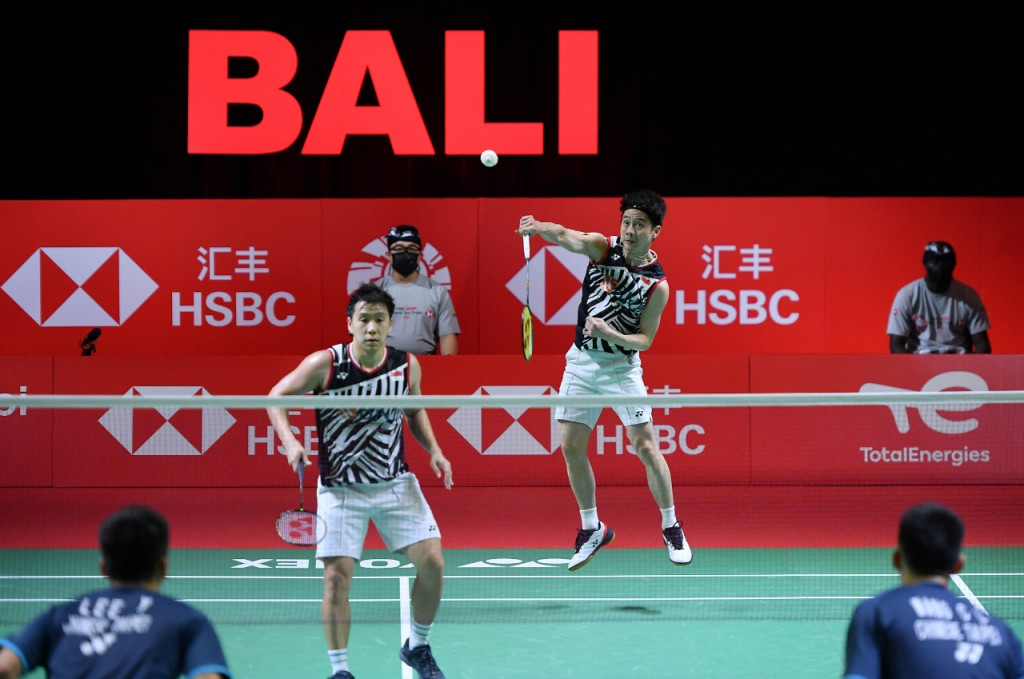 Marcus Fernaldi Gideon dan Kevin Sanjaya Sukamuljo (dok. PBSI)