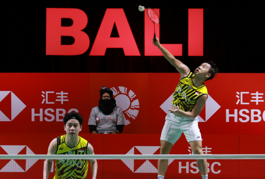 Marcus Fernaldi Gideon dan Kevin Sanjaya Sukamuljo (dok. PBSI)
