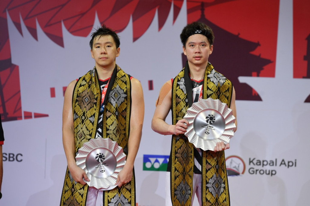 Marcus Fernaldi Gideon (kiri) dan Kevin Sanjaya Sukamuljo. (Foto: Humas PBSI)
