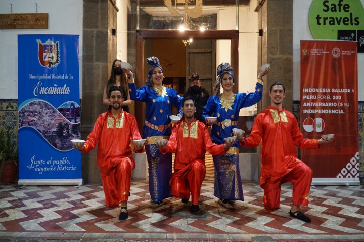 Tarian Indonesia Pukau Peserta FamTrip dan Workshop Pariwisata di Peru